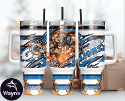 Detroit Lions Tumbler 40oz Png, 40oz Tumler Png 11 by Wayne St