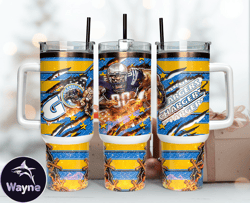 Los Angeles Chargers Tumbler 40oz Png, 40oz Tumler Png 18 by Wayne St