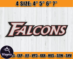 Atlanta Falcons Embroidery, NFL Falcons Embroidery, NFL Machine Embroidery Digital, 4 sizes Machine Emb Files-27-Wayne