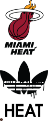 Miami Heat PNG, Adidas NBA PNG, Basketball Team PNG,  NBA Teams PNG ,  NBA Logo Design 05