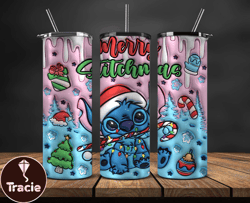 Christmas 20oz Tumbler Wrap PNG, Christmas 3D Inflated Puffy Tumbler Wrap Png, Grinchmas 20oz Png 314