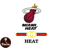 Miami Heat PNG, Gucci NBA PNG, Basketball Team PNG,  NBA Teams PNG ,  NBA Logo  Design 82