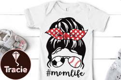Mom Life Baseball, Mothers Day Gifts Design 16