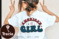 American Girl SVG, 4th of July PNG Shirt Design 43