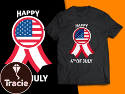 Happy 4th of July America T-Shirt Design Design 77