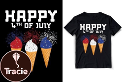 HAPPY 4TH of JULY PATRIOTIC DAY T Shirt Design 87