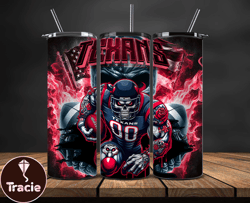 Houston Texans Fire Tumbler Wraps, ,Nfl Png,Nfl Teams, Nfl Sports, NFL Design Png Design 13