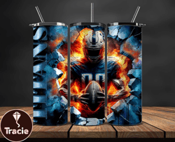 Tennessee Titans Cracked HoleTumbler Wraps, , NFL Logo,, NFL Sports, NFL Design Png  31