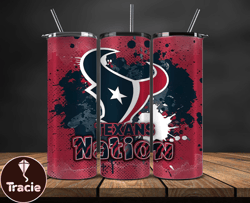 Houston Texans Logo NFL, Football Teams PNG, NFL Tumbler Wraps PNG Design 08