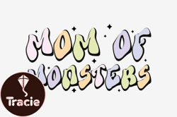 Mom of Monsters,Retro Halloween Svg Design08