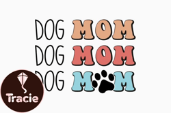 Retro Dog Mom Quote Svg Dog Lover Design17
