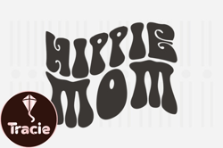 Hippie Mom,Mothers Day SVG Design75