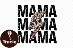 Mama Leopard Lightning Png Design204