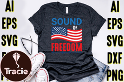 4th of July Typography T-shirt Design Design 53