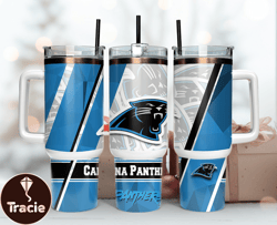 Carolina Panthers 40oz Png, 40oz Tumler Png 96 by Tracie