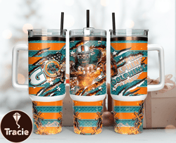 Miami Dolphins Tumbler 40oz Png, 40oz Tumler Png 20 by Cooperstein St