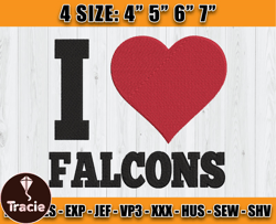 Atlanta Falcons Embroidery, NFL Falcons Embroidery, NFL Machine Embroidery Digital, 4 sizes Machine Emb Files-06-Tracie