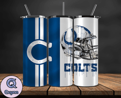 Indianapolis Colts Tumbler Wrap, NFL Logo Tumbler Png, NFL Design Png-45