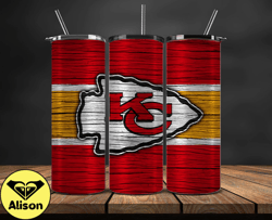 Kansas City Chiefs NFL Logo, NFL Tumbler Png , NFL Teams, NFL Tumbler Wrap Design 02.