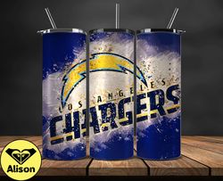 Los Angeles ChargersNFL Tumbler Wrap, Nfl Teams, NFL Logo Tumbler Png, NFL Design Png Design by Cookies 14