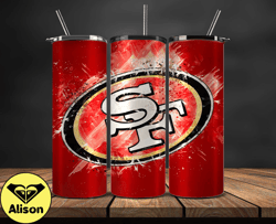 San Francisco 49ersNFL Tumbler Wrap, Nfl Teams, NFL Logo Tumbler Png, NFL Design Png Design by Cookies 15