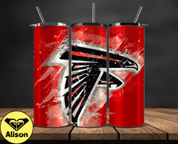 Atlanta FalconsNFL Tumbler Wrap, Nfl Teams, NFL Logo Tumbler Png, NFL Design Png Design by Cookies 16