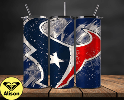Houston TexansNFL Tumbler Wrap, Nfl Teams, NFL Logo Tumbler Png, NFL Design Png Design by Cookies 24