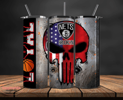 Brooklyn Nets Tumbler Wrap  Basketball Design,NBA Teams,NBA Sports,Nba Tumbler Wrap,NBA DS-137