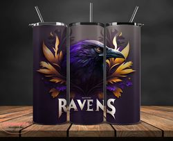 Baltimore Ravens Logo NFL, Football Teams PNG, NFL Tumbler Wraps PNG Design 48