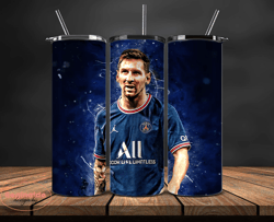 Lionel  Messi Tumbler Wrap ,Messi Skinny Tumbler Wrap PNG 18