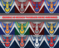 bundle 10 design tumbler meac college , college sneaker tumbler wrap ,bundle sport tumbler 155