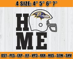 Ravens Embroidery, NFL Ravens Embroidery, NFL Machine Embroidery Digital, 4 sizes Machine Emb Files -13
