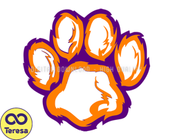 Clemson TigersRugby Ball Svg, ncaa logo, ncaa Svg, ncaa Team Svg, NCAA, NCAA Design 75