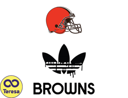 Cleveland Browns PNG, Adidas NFL PNG, Football Team PNG,  NFL Teams PNG ,  NFL Logo Design 40