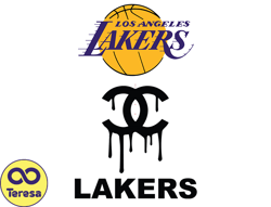 Los Angeles Lakers PNG, Chanel NBA PNG, Basketball Team PNG,  NBA Teams PNG ,  NBA Logo Design 06