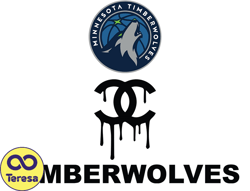 Minnesota Timberwolves PNG, Chanel NBA PNG, Basketball Team PNG,  NBA Teams PNG ,  NBA Logo Design 03