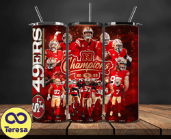 Kansas City Chiefs Vs San Francisco 49ers Super Bowl Tumbler Png, Super Bowl 2024 Tumbler Wrap 11
