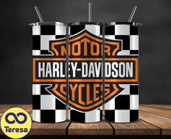 Harley Tumbler Wrap,Harley Davidson PNG, Harley Davidson Logo, Design by Cookies 52