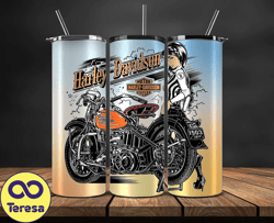 Harley Tumbler Wrap,Harley Davidson PNG, Harley Davidson Logo, Design by Cookies 87