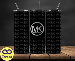 MK Tumbler Wrap, MK Tumbler Png, MK Logo , Luxury Tumbler Wraps, Logo Fashion Design 05