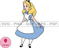 Alice in Wonderland Svg, Alice Svg, Cartoon Customs Svg, Incledes Png DSD & AI Files Great For DTF, DTG 34