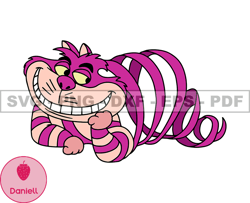 Cheshire Cat Svg, Cheshire Png, Cartoon Customs SVG, EPS, PNG, DXF 108
