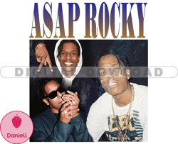 Asap Rocky Svg, Asap Rocky Tshirt Design, File For Cricut, Rapper Bundle Svg, Hip Hop Tshirt 03