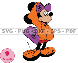 Cartoon Logo Svg, Mickey Mouse Png, Louis Vuitton Svg, Fashion Brand Logo 04