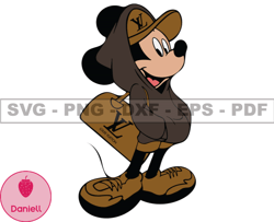 Cartoon Logo Svg, Mickey Mouse Png, Louis Vuitton Svg, Fashion Brand Logo 24