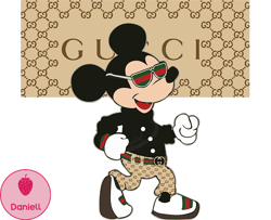 Cartoon Logo Svg, Mickey Mouse Png, Louis Vuitton Svg, Fashion Brand Logo 190
