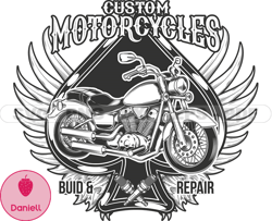Motorcycle svg logo, Motorbike SVG PNG, Harley Logo, Skull SVG Files, Motorcycle Tshirt Design, Digital Download 263