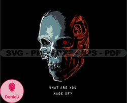 Skull Tshirt Design Bundle, Skull SVG PNG, Skull In The Wall File, DTG, DTF, Instant Download 33