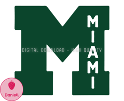 Miami HurricanesRugby Ball Svg, ncaa logo, ncaa Svg, ncaa Team Svg, NCAA, NCAA Design 164