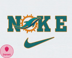 Nike Miami Dolphins Embroidery Effect, Nike Svg, Football Team Svg, Nfl Logo, NfL,Nfl Design 42